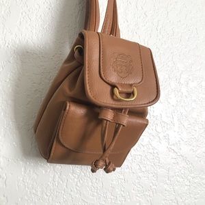 Mini Tan Backpack